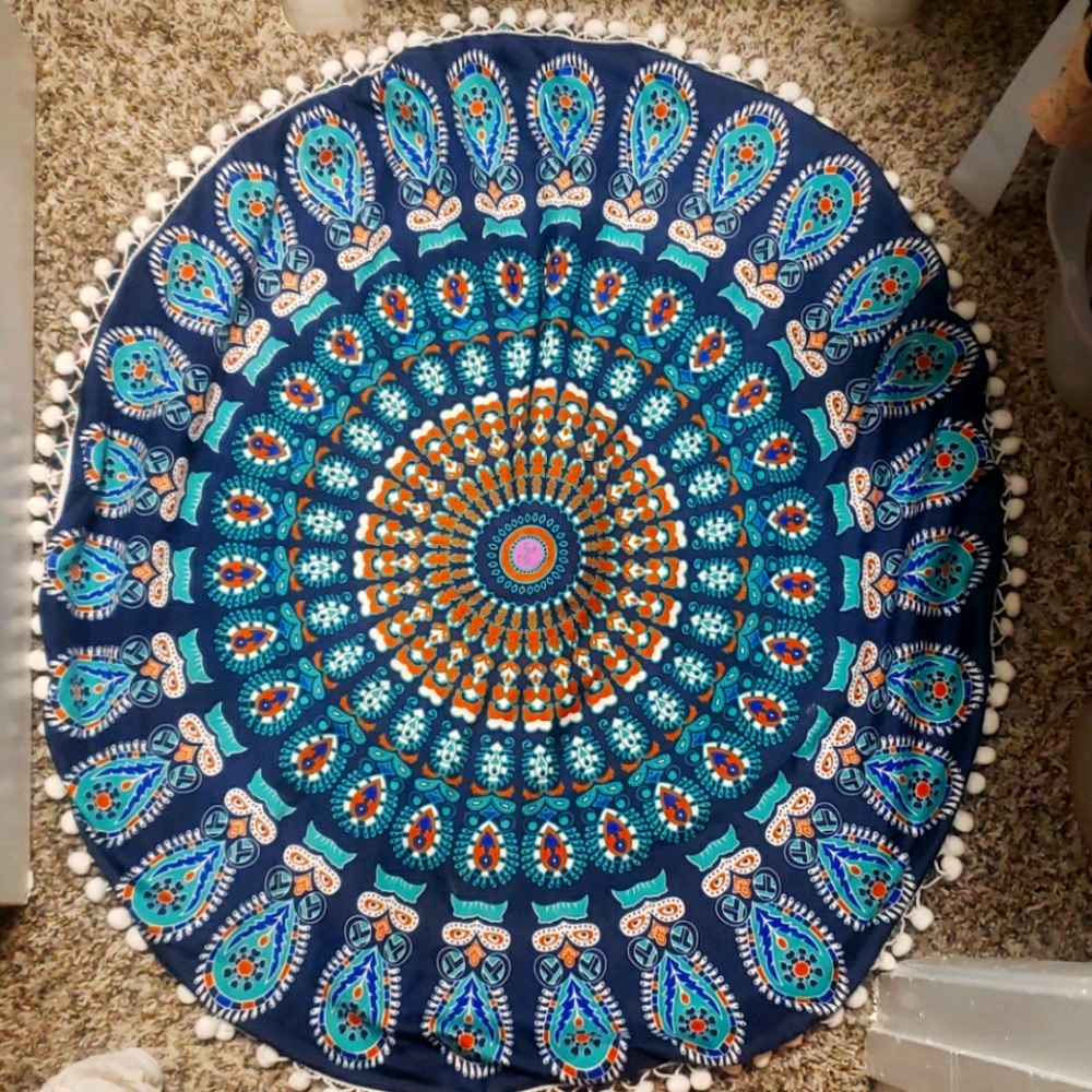 Decorative boho pillow case
